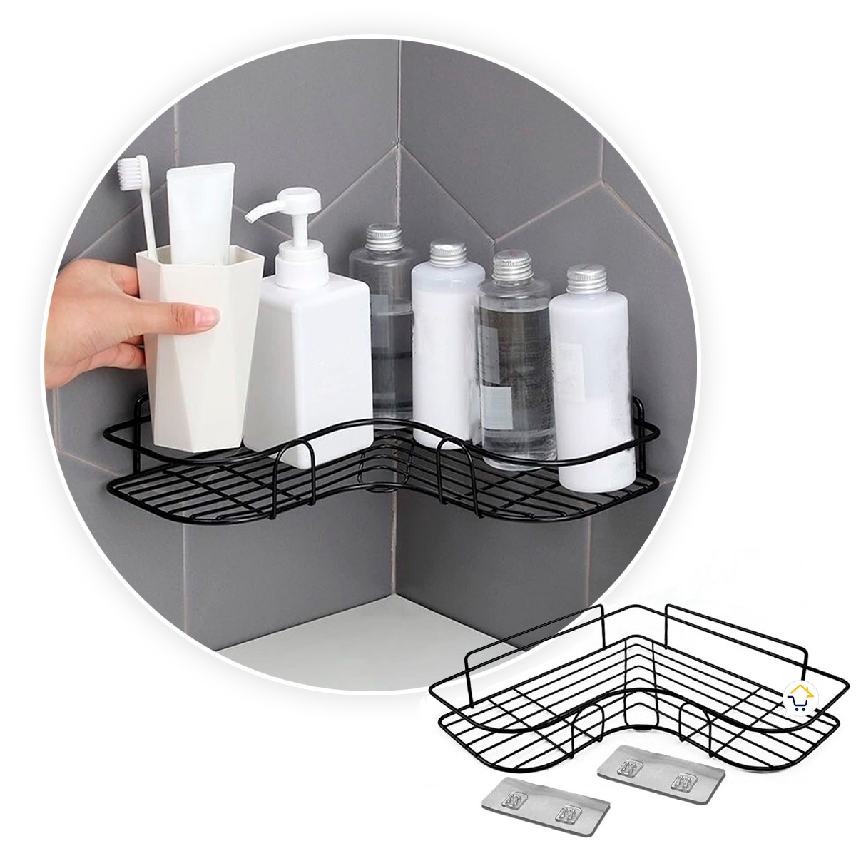 Estante Organizador Pared Adhesivo 9204